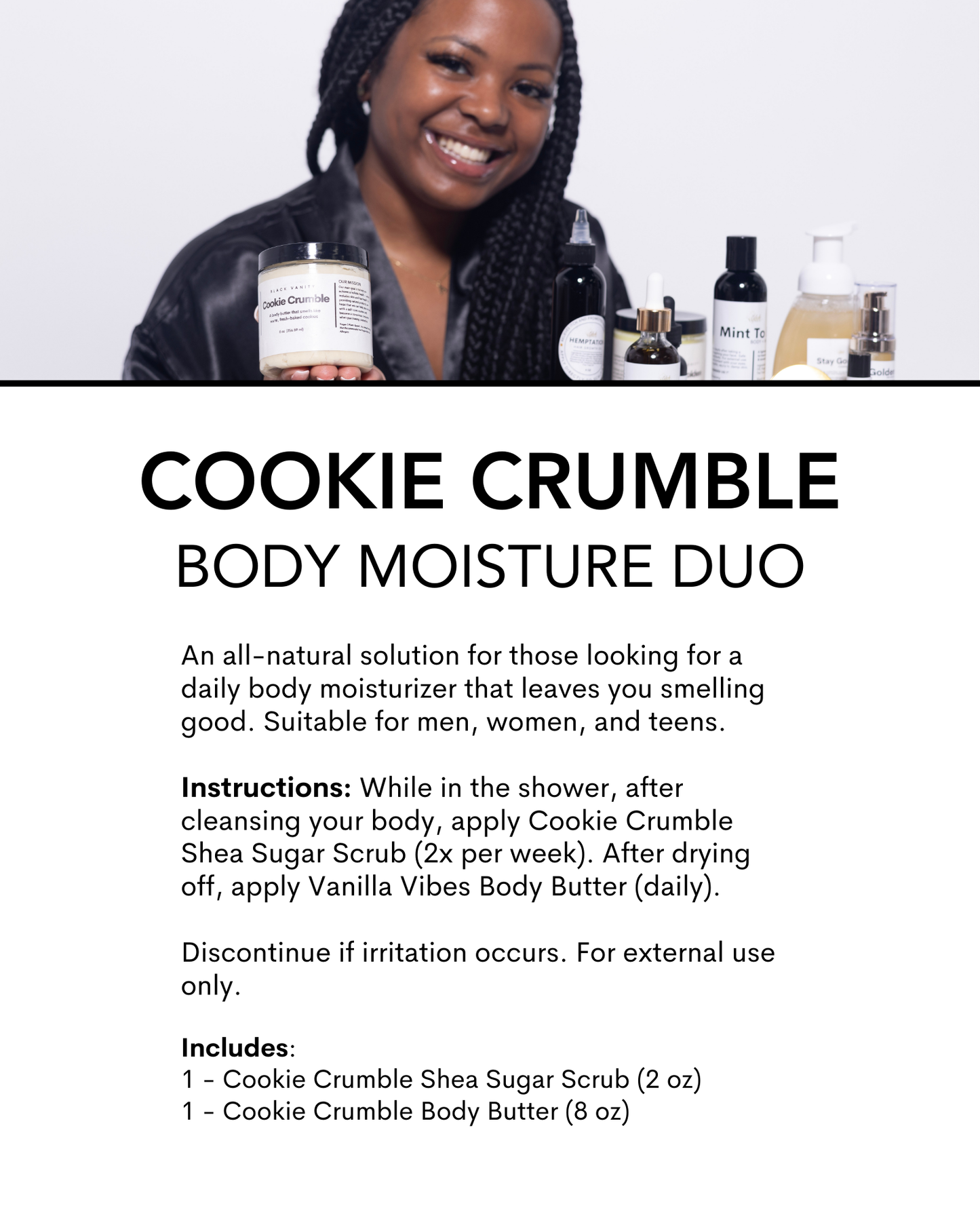 Cookie Crumble Body Moisture Duo