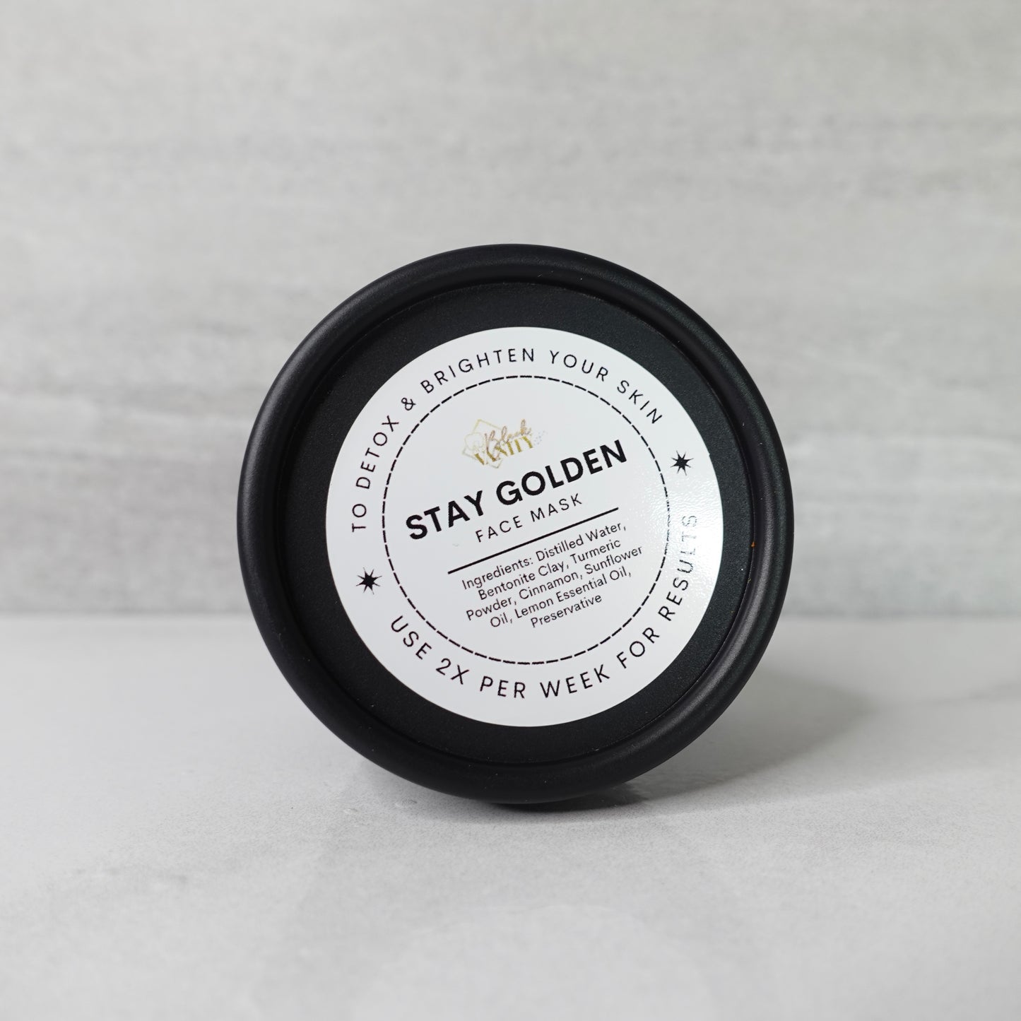 Stay Golden Face Mask