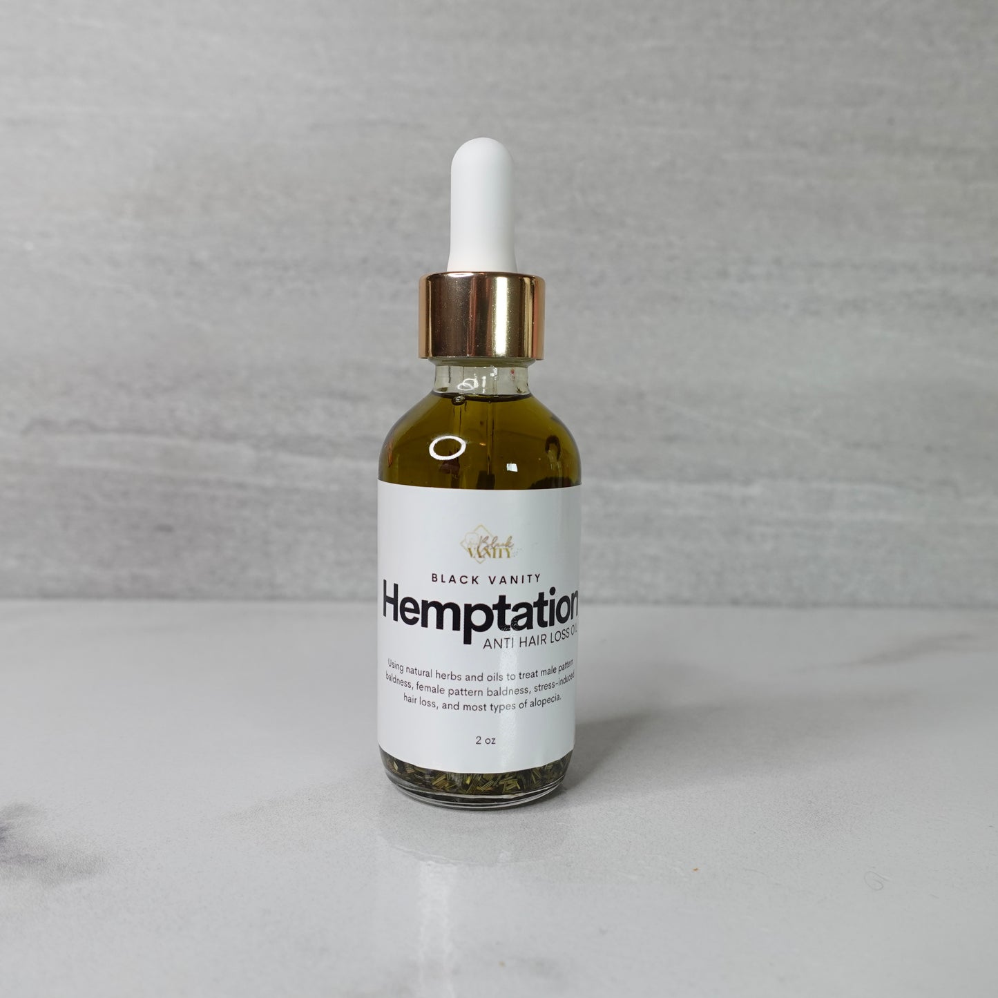 Anti-Hair Loss Oil | Oil for Alopecia | Black Vanity