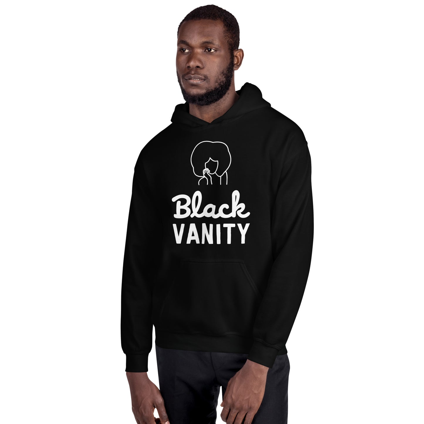 Black Vanity Hoodie - Black